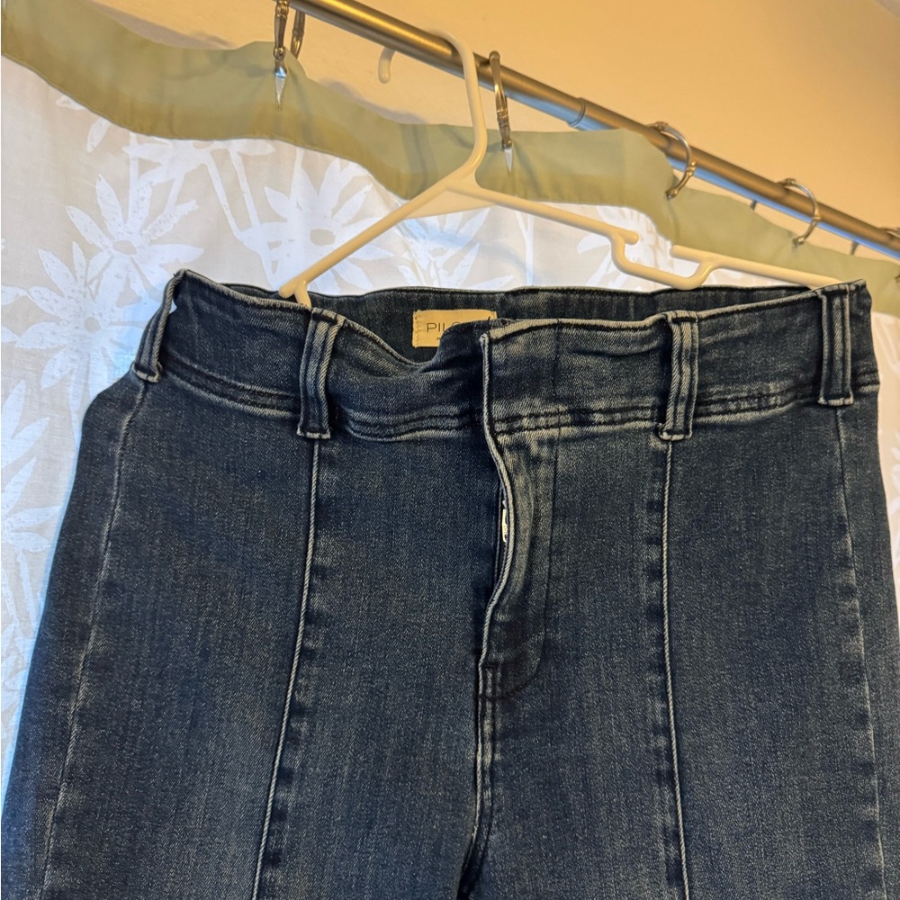 PILCRO SLIM 70S HIGH-RISE CROP FLARE JEANS Anthropology - Picture 4 of 5